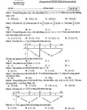 Đề thi thử tốt nghiệp THPT môn Toán năm 2022-2023 có đáp án - Sở GD&ĐT Hưng Yên