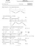 Đề thi thử tốt nghiệp THPT môn Toán năm 2022-2023 (Lần 1) - Sở GD&ĐT Bắc Ninh