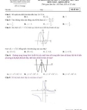 Đề thi giữa học kì 1 môn Toán lớp 12 năm 2022-2023 - Trường THPT Nông Sơn, Quảng Nam