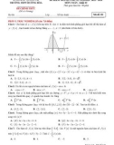 Đề thi giữa học kì 2 môn Toán lớp 12 năm 2022-2023 có đáp án - Trường THPT Hướng Hóa, Quảng Trị