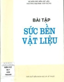 Bài tập Sức bền vật liệu (Có bài giải mẫu và đáp số)