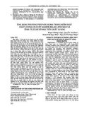 Ứng dụng phương pháp Six Sigma trong kiểm soát chất lượng của xét nghiệm Bilan lipid máu và tính tỉ lệ chỉ số mục tiêu chất lượng