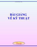 Bài giảng Vẽ kỹ thuật - Chương 12: Bản vẽ lắp