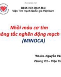 Bài giảng Nhồi máu cơ tim không tắc nghẽn động mạch vành (MINOCA) - Ths. Bs. Nguyễn Văn Thành