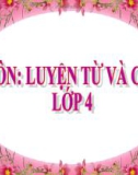 Bài giảng môn Tiếng Việt lớp 4 năm học 2020-2021 - Tuần 24: Luyện từ và câu Câu kể Ai là gì? (Trường Tiểu học Thạch Bàn B)