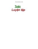 Giáo án điện tử môn Toán lớp 3 - Bài: Luyện tập (Trang 122)