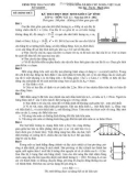 Đề thi học sinh giỏi lớp 12 môn Lý cấp tỉnh - Sở GD&ĐT Thái Nguyên