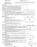 KÌ THI CHỌN HSG CẤP TỈNH BÌNH THUẬN LỚP 12 THPT Năm học : 2010 - 2011 Môn : Vật Lý