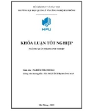 Khóa luận tốt nghiệp: Công tác tiền lương cho người lao động trực tiếp tại Công ty TNHH Sản xuất và Thương mại Trần Hà