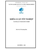 Khóa luận tốt nghiệp: Phân tích hiệu quả hoạt động kinh doanh của Ngân hàng thương mại cổ phần Việt Nam Thương Tín