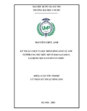 Khóa luận tốt nghiệp cử nhân Kỹ thuật hình ảnh: Kỹ thuật chụp và đặc điểm hình ảnh cắt lớp vi tính ung thư biểu mô tế bào gan (HCC)