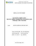 Khoá luận tốt nghiệp ngành Truyền thông đa phương tiện: Xây dựng kế hoạch truyền thông marketing cho ngành du lịch tỉnh Bạc Liêu năm 2023