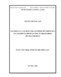 Luận văn Thạc sĩ Quản trị nhân lực: Tạo động lực cho lập trình viên thông qua đãi ngộ phi tài chính tại Công ty Trách nhiệm hữu hạn InfoPlus