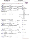 Đề thi thử tốt nghiệp THPT môn Toán năm 2022-2023 (Lần 2) - Sở GD&ĐT Nghệ An (Mã đề 124)