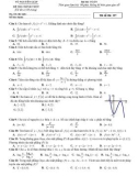 Đề thi thử tốt nghiệp THPT môn Toán năm 2022 có đáp án - Trường THPT chuyên Võ Nguyên Giáp (Mã đề 127)