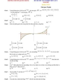Đề thi thử tốt nghiệp THPT QG môn Toán năm 2022 lần 1 có đáp án - Trường THPT chuyên Quang Trung