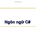 Bài giảng về Ngôn ngữ C#