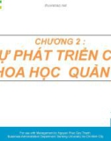 Bài giảng Quản trị học: Chương 2 - ThS. Nguyễn Phúc Quý Thạnh