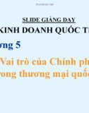 Bài giảng Kinh doanh quốc tế: Chương 5 - Phùng Nam Phương