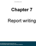 Lecture Communication skill: Chapter 7 - Tracey Bretag, Joanna Crossman, Sarbari Bordia