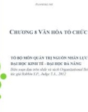 Bài giảng Hành vi tổ chức: Chương 8 - TS. Nguyễn Thị Bích