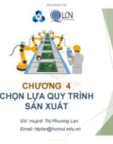 Bài giảng Quản lý sản xuất: Chương 4 - Huỳnh Thị Phương Lan