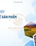 Bài giảng Khởi nghiệp: Thiết kế sản phẩm