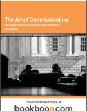 The art of communicating