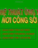 Bài giảng Nghệ thuật ứng xử nơi công sở