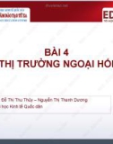 Bài giảng Tài chính quốc tế 1: Bài 4 - Đỗ Thị Thu Thủy