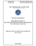 Tóm tắt Luận án Tiến sĩ Vật lý địa cầu: Bong bóng plasma và đặc trưng dị thường ion hóa xích đạo khu vực Việt Nam và lân cận