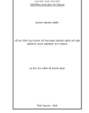 Luận án Tiến sĩ Toán học: Về sự tồn tại toán tử Picard trong một số lớp không gian metric suy rộng