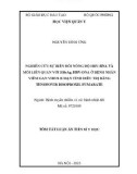 Tóm tắt Luận án Tiến sĩ Y học: Nghiên cứu sự biến đổi nồng độ HBV-RNA và mối liên quan với HBeAg, HBV-DNA ở bệnh nhân viêm gan virus B mạn tính điều trị bằng Tenofovir Disoproxil Fumarate