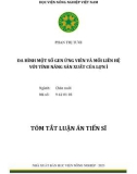 Tóm tắt Luận án Tiến sĩ Chăn nuôi: Đa hình một số gen ứng viên và mối liên hệ với tính năng sản xuất của lợn Ỉ