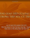 Bài giảng Kĩ năng giao tiếp của đại biểu trong tiếp xúc cử tri - GS.TS. Nguyễn Minh Thuyết