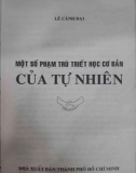 Phạm trù triết học của khoa học tự nhiên: Phần 1