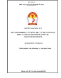 Luận văn Thạc sĩ Luật Hiến pháp và Luật Hành chính: Thực hiện pháp luật về chứng thực, từ thực tiễn hoạt động của Ủy ban nhân dân quận Gò Vấp, Thành phố Hồ Chí Minh