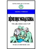 Giáo trình Bệnh học ngoại khoa (Tài liệu dành cho Y sĩ) - Trường Trung cấp Y tế Tây Ninh