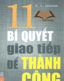 Giao tiếp để thành công với 11 bí quyết