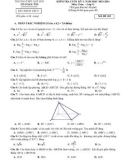 Đề thi học kì 2 môn Toán lớp 11 năm 2023-2024 - Trường THPT Quế Sơn, Quảng Nam