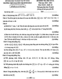 Đề thi học kì 2 môn Toán lớp 10 năm 2023-2024 có đáp án - Trường THPT Nguyễn Thị Minh Khai, HCM