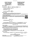 Đề thi học kì 2 môn Toán lớp 9 năm 2023-2024 - Trường THPT Chuyên Hà Nội Amsterdam