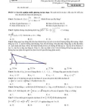 Đề thi học sinh giỏi môn Toán lớp 11 năm 2023-2024 có đáp án - Trường THPT Đông Sơn 1, Thanh Hóa