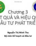 Bài giảng Kinh tế đầu tư 1: Chương 3 - Nguyễn Thị Minh Thu