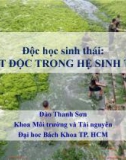 Bài giảng Sinh thái học: Chương 7 - Đào Thanh Sơn