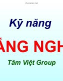 Bài giảng Kỹ năng lắng nghe hiệu quả