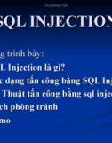 Bài giảng SQL Injection