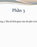 Bài giảng Phân tích chi phí lợi ích (Phần 3): Chương 5 - ThS. Ngô Minh Nam