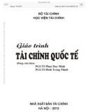 Giáo trình Tài chính quốc tế: Phần 1 - PGS. TS Phan Duy Minh