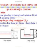 Bài giảng Kỹ thuật chế tạo 2: Chương 29+30+33